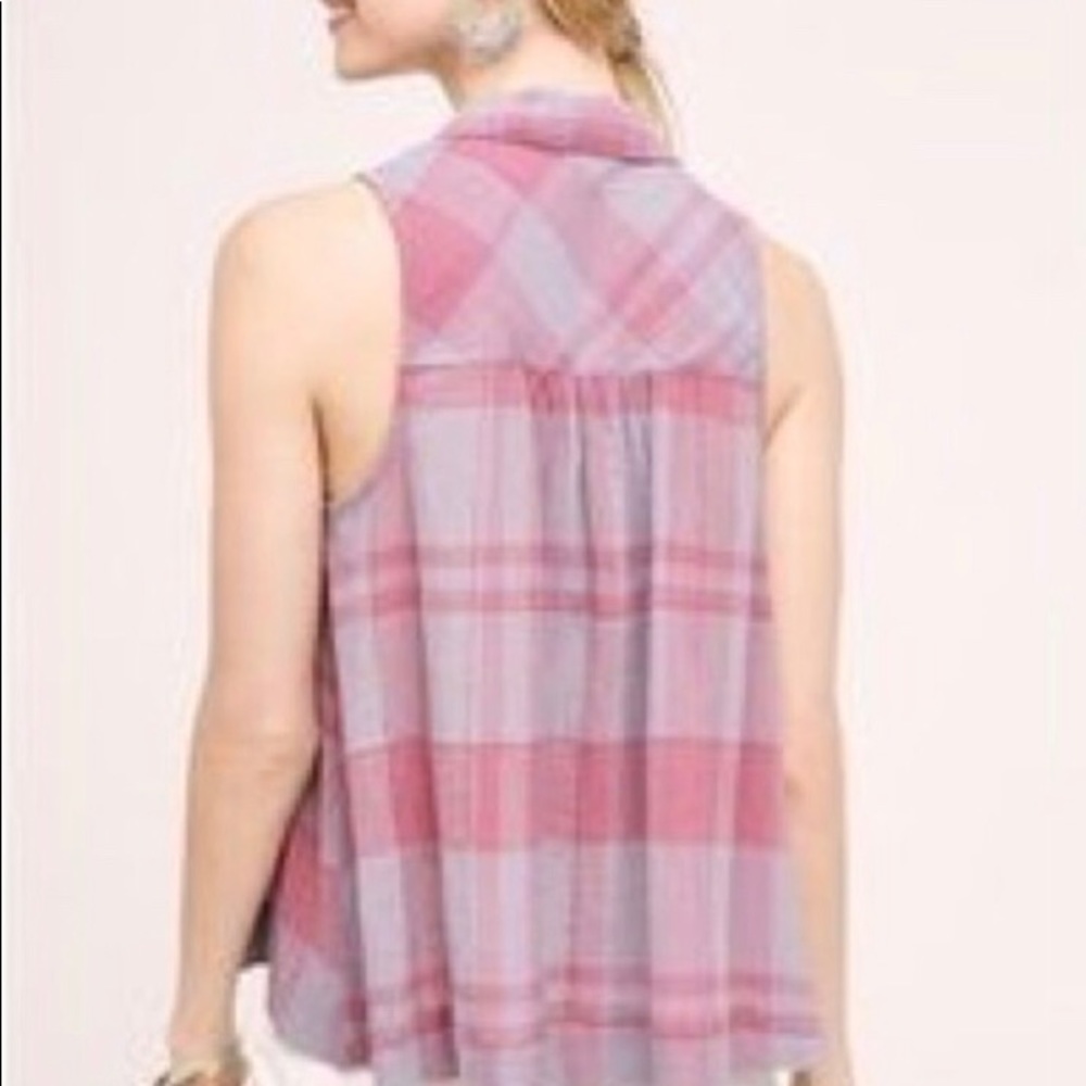 Size 0 Anthropologie top - Picture 2 of 3